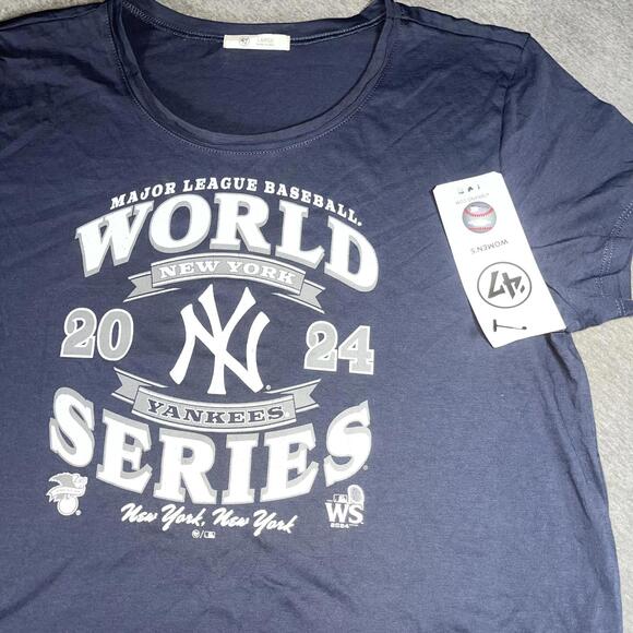 Tops - New W Tags New York Yankees Woman’s Large MLB 2024 World Series Women's T-Shirt